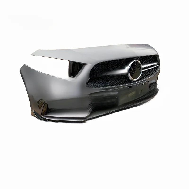 For Mercedes-Benz A-177 A35 AMG Complete Front Bumper & Grille Water Tank Cooler Fan Assembly Used