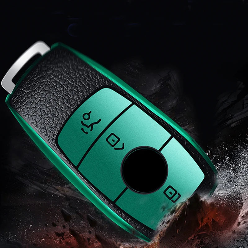 Car Key Cover Case Keychain For Mercedes Benz W177 W205 W213 W222 X167 AMG E200 E260 E S G Class GLC CLE CLA GLB GLS Shell Fob