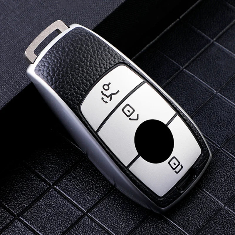 Car Key Cover Case Keychain For Mercedes Benz W177 W205 W213 W222 X167 AMG E200 E260 E S G Class GLC CLE CLA GLB GLS Shell Fob