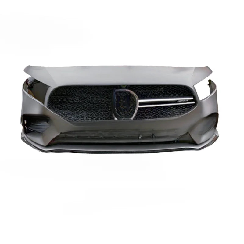 For Mercedes-Benz A-177 A35 AMG Complete Front Bumper & Grille Water Tank Cooler Fan Assembly Used